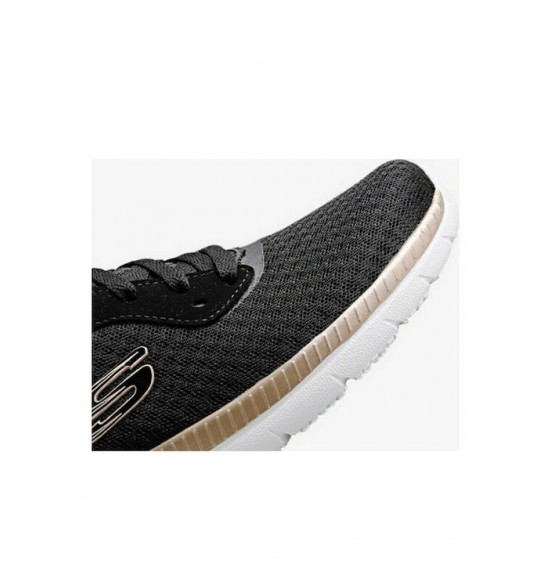SKECHERS BOUNTIFUL 12606-ΒKRG ΓΥΝΑΙΚΕΙΑ ΑΘΛΗΤΙΚΑ ΠΑΠΟΥΤΣΙΑ ΜΑΥΡΑ 