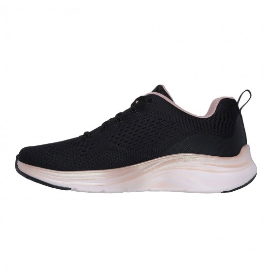 SKECHERS MIDNIGHT GLIMMER 150025-BKRG VAPOR FOAM ΓΥΝΑΙΚΕΙΑ ΑΘΛΗΤΙΚΑ BLACK ROSE GOLD