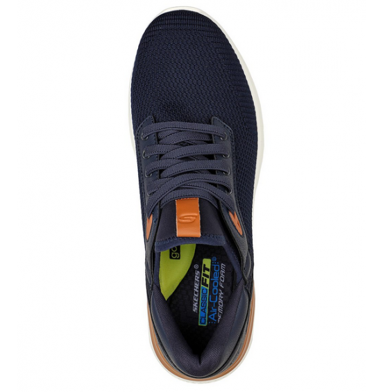 SKECHERS LATTIMORE LASITER 210406-NVY ΑΝΔΡΙΚΑ ΑΘΛΗΤΙΚΑ ΠΑΠΟΥΤΣΙΑ NAVY ΜΠΛΕ