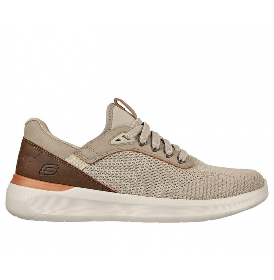 SKECHERS LATTIMORE LASITER 210406-TPE ΑΝΔΡΙΚΑ ΑΘΛΗΤΙΚΑ ΠΑΠΟΥΤΣΙΑ TAUPE ΜΠΕΖ