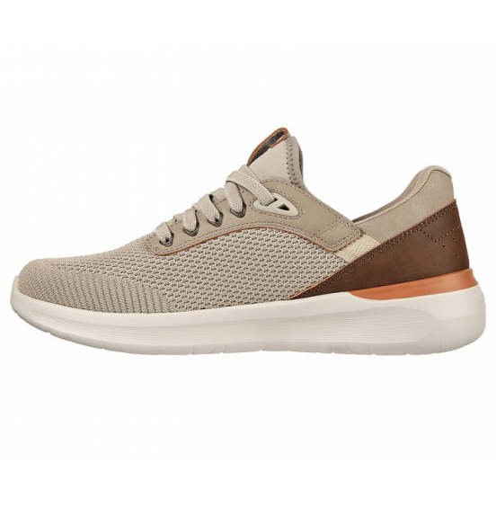 SKECHERS LATTIMORE LASITER 210406-TPE ΑΝΔΡΙΚΑ ΑΘΛΗΤΙΚΑ ΠΑΠΟΥΤΣΙΑ TAUPE ΜΠΕΖ