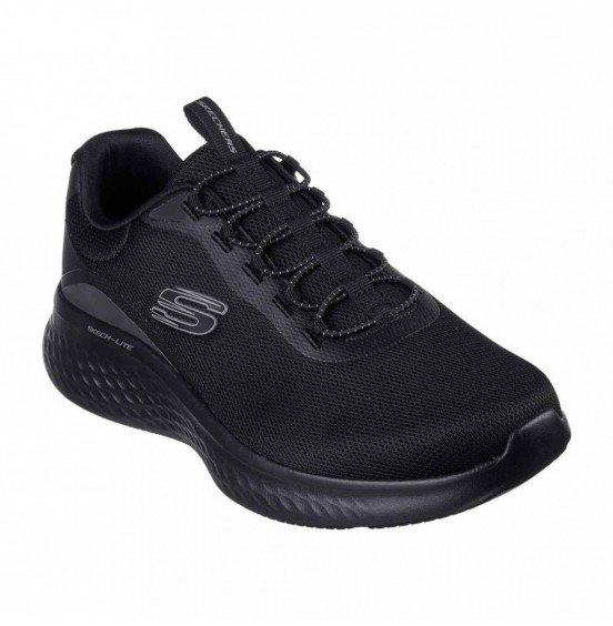 SKECHERS STRECH LACE SLIP-ON ΑΝΔΡΙΚΑ ΑΘΛΗΤΙΚΑ ΠΑΠΟΥΤΣΙΑ 232599 BLACK