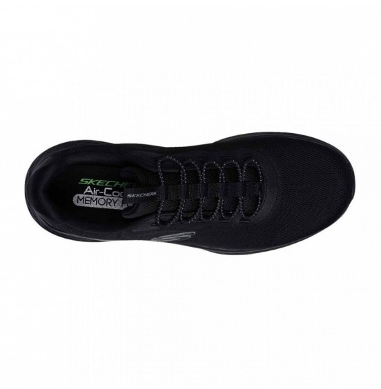 SKECHERS STRECH LACE SLIP-ON ΑΝΔΡΙΚΑ ΑΘΛΗΤΙΚΑ ΠΑΠΟΥΤΣΙΑ 232599 BLACK