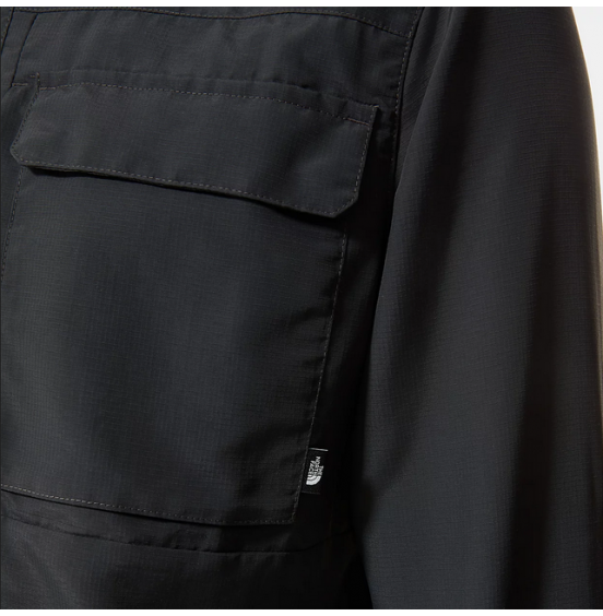 THE NORTH FACE M SEQUOIA SHIRT NF0A4T180C5 ASPHALT GREY