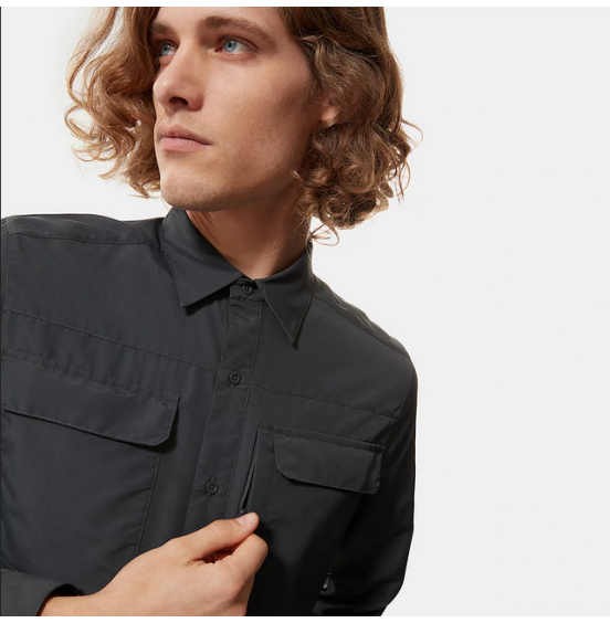 THE NORTH FACE M SEQUOIA SHIRT NF0A4T180C5 ASPHALT GREY