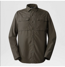 THE NORTH FACE M SEQUOIA SHIRT NF0A4T1821L NEW TAUPE GREEN