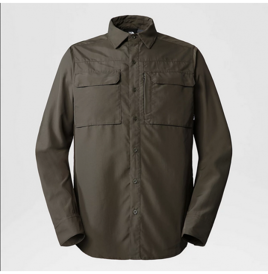 THE NORTH FACE M SEQUOIA SHIRT NF0A4T1821L NEW TAUPE GREEN