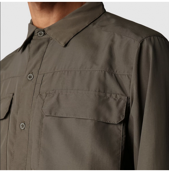 THE NORTH FACE M SEQUOIA SHIRT NF0A4T1821L NEW TAUPE GREEN