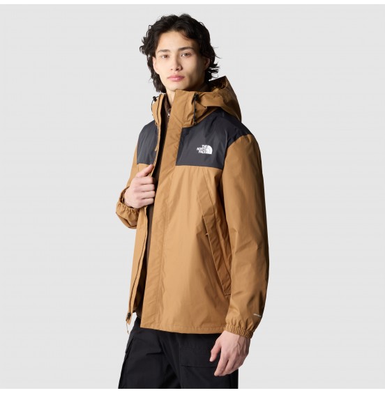 THE NORTH FACE MEN'S ANTORA JACKET (ΜΕΜΒΡΑΝΗ) NF0A7QEYYW2 BROWN-BLACK