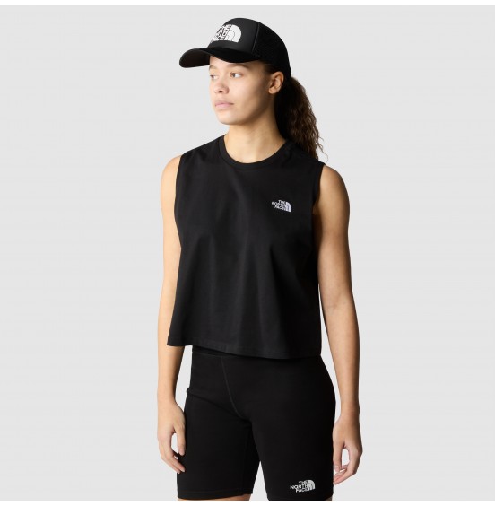 THE NORTH FACE W ESSENTIAL RELAXED TANK NF0A87FAJK3 BLACK