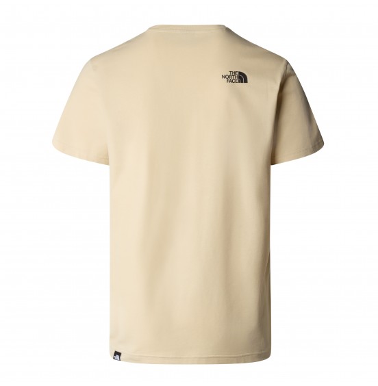 THE NORTH FACE M SIMPLE DOME TEE NF0A87NG3X4 GRAVEL
