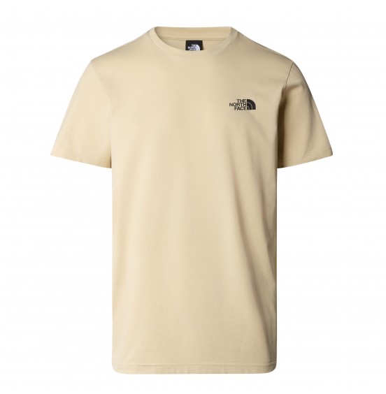 THE NORTH FACE M SIMPLE DOME TEE NF0A87NG3X4 GRAVEL
