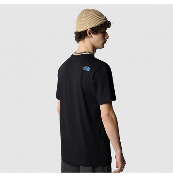 THE NORTH FACE M MOUNTAIN LINE TEE NF0A87NTJK31 BLACK