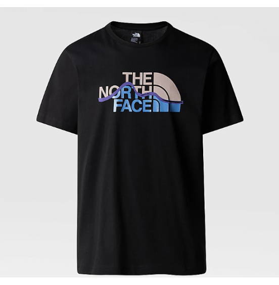 THE NORTH FACE M MOUNTAIN LINE TEE NF0A87NTJK31 BLACK