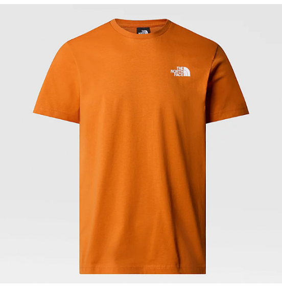 THE NORTH FACE M REDBOX CELEBRATION TEE NF0A87NVPCO DESERT RUST