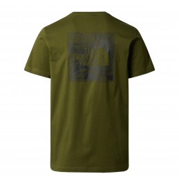 THE NORTH FACE M REDBOX CELEBRATION TEE NF0A87NVPIB FOREST OLIVE