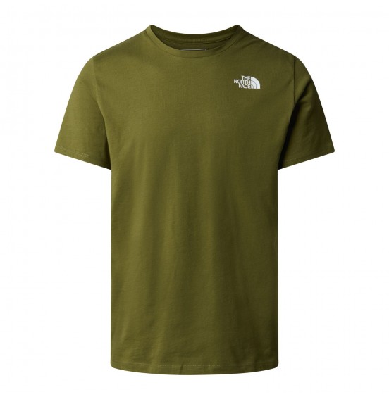 THE NORTH FACE M FOUNDATION MOUNTAIN LINES GRAPHIC TEE NF0A8830PIB FOREST OLIVE