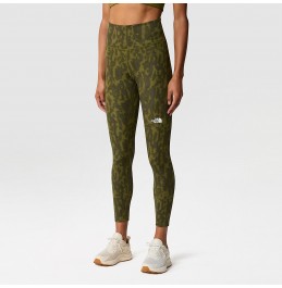 THE NORTH FACE W FLEX 25IN TIGHT PRINT NF0A886RWI9 FOREST OLIVE