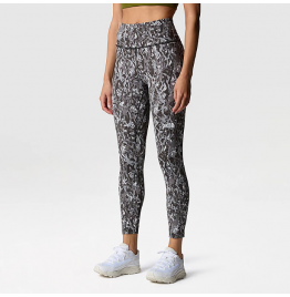 THE NORTH FACE W FLEX 25IN TIGHT PRINT NF0A886RWJI ASPHALT GREY