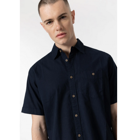 TIFFOSI KOBE I 10049965-790 ΑΝΔΡΙΚΟ ΚΟΝΤΟΜΑΝΙΚΟ ΠΟΥΚΑΜΙΣΟ DARK NAVY