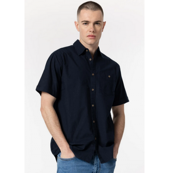 TIFFOSI KOBE I 10049965-790 ΑΝΔΡΙΚΟ ΚΟΝΤΟΜΑΝΙΚΟ ΠΟΥΚΑΜΙΣΟ DARK NAVY