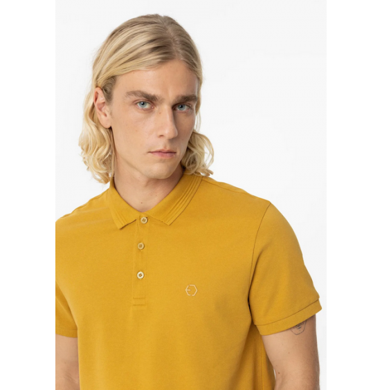 TIFFOSI MANNING_2 ΑΝΔΡΙΚΟ ΚΟΝΤΟΜΑΝΙΚΟ POLO 10050806-353 YELLOW