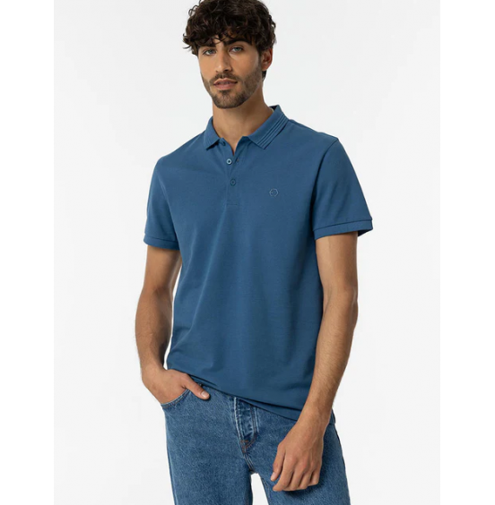 TIFFOSI MANNING_2 ΑΝΔΡΙΚΟ ΚΟΝΤΟΜΑΝΙΚΟ POLO 10050806-754 LIGHT BLUE