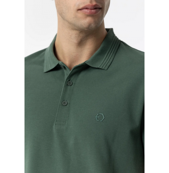 TIFFOSI MANNING_2 ΑΝΔΡΙΚΟ ΚΟΝΤΟΜΑΝΙΚΟ POLO 10050806-802 GREEN