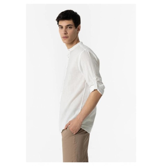 TIFFOSI BISHOP ΑΝΔΡΙΚΟ ΠΟΥΚΑΜΙΣΟ Mao 10054619-001 WHITE