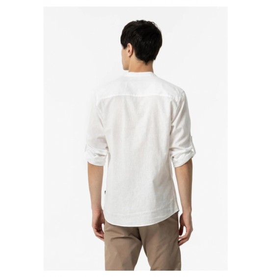 TIFFOSI BISHOP ΑΝΔΡΙΚΟ ΠΟΥΚΑΜΙΣΟ Mao 10054619-001 WHITE