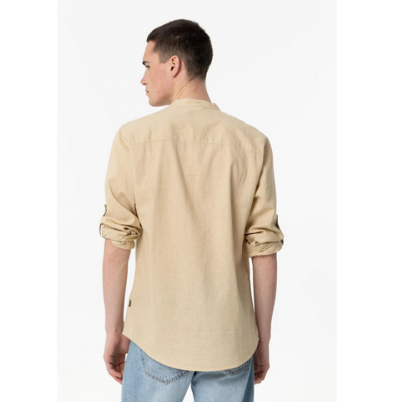 TIFFOSI BISHOP ΑΝΔΡΙΚΟ ΠΟΥΚΑΜΙΣΟ Mao 10054619-195 BEIGE