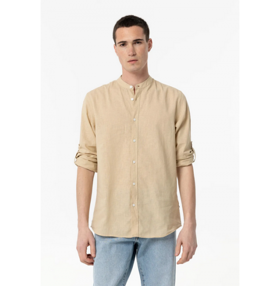 TIFFOSI BISHOP ΑΝΔΡΙΚΟ ΠΟΥΚΑΜΙΣΟ Mao 10054619-195 BEIGE