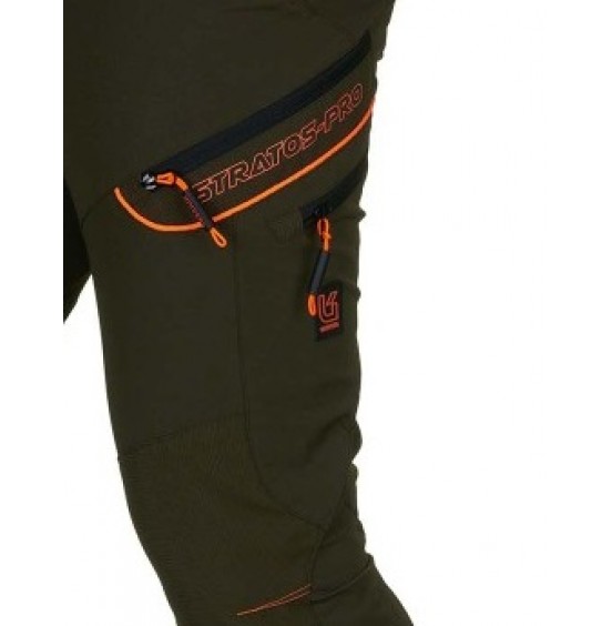 UNIVERS STRATOS PRO STRETCH 92496-392 ΚΥΝΗΓΕΤΙΚΟ ΕΛΑΣΤΙΚΟ ΠΑΝΤΕΛΟΝΙ GRREN-ORANGE