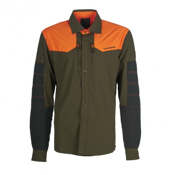 UNIVERS CORTINA 4 WAY STRETCH 94337-392 ΚΥΝΗΓΕΤΙΚΟ ΠΟΥΚΑΜΙΣΟ VERDE-ARANCIO