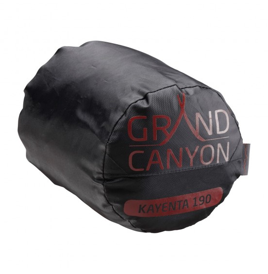 GRAND CANYON Kayenta 190 sleeping bag 340003 Red dahlia