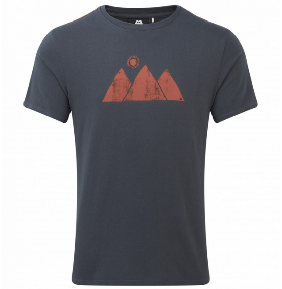 MOUNTAIN EQUIPMENT MOUNTAIN SUN MENS TEE ME-004771-01318 BLUE
