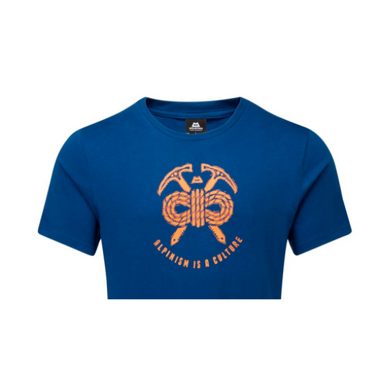 MOUNTAIN EQUIPMENT ALPINISM MENS TEE ME-007327-01899 BLUE