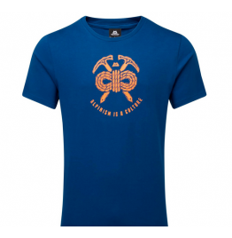 MOUNTAIN EQUIPMENT ALPINISM MENS TEE ME-007327-01899 BLUE