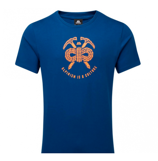 MOUNTAIN EQUIPMENT ALPINISM MENS TEE ME-007327-01899 BLUE