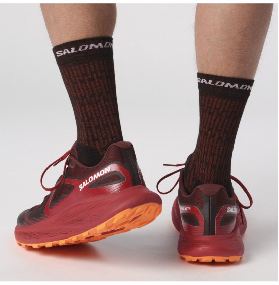 SALOMON GLIDE MAX TR 473173 BITTER CHOCOLATE MEN'S RUNNING SHOES
