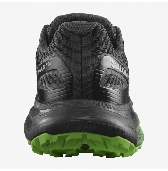 SALOMON GLIDE MAX TR 473174 INDIA INK/BLACK/GREEN GECKO RUNNING SHOES