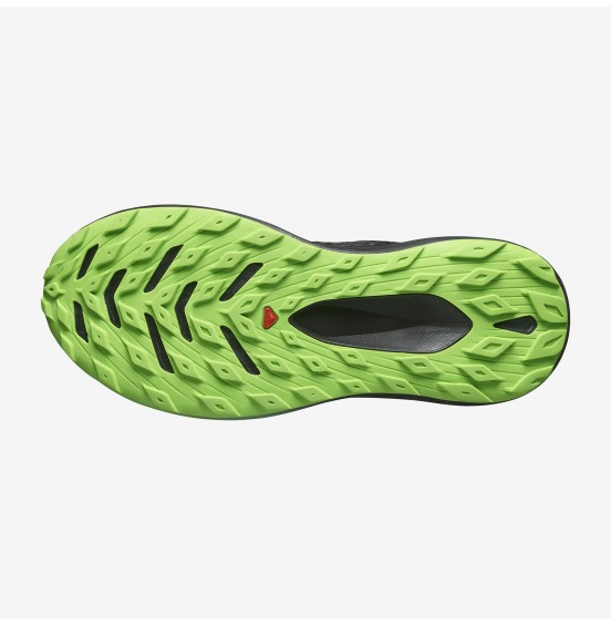 SALOMON GLIDE MAX TR 473174 INDIA INK/BLACK/GREEN GECKO RUNNING SHOES