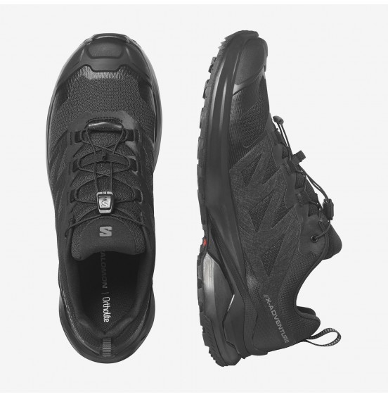 SALOMON X-ADVENTURE 473210 BLACK MEN'S RUNNING SHOES