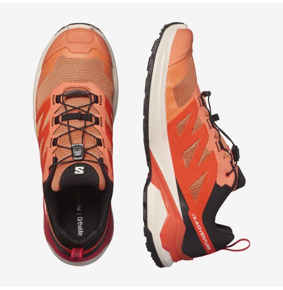 SALOMON X-ADVENTURE 475259 ORANGE MEN'S RUNNING SHOES