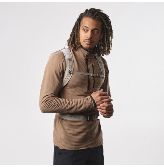 SALOMON TRAILBLAZER 10L UNISEX ΣΑΚΙΔΙΟ ΠΛΑΤΗΣ C21831 VINTAGE KHAKI-GLACIER GRAY