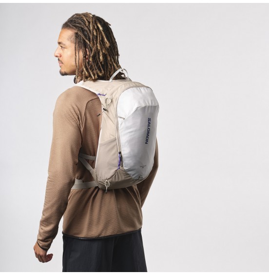SALOMON TRAILBLAZER 10L UNISEX ΣΑΚΙΔΙΟ ΠΛΑΤΗΣ C21831 VINTAGE KHAKI-GLACIER GRAY