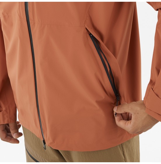 SALOMON ΜΕΜΒΡΑΝΗ APPAREL OUTERPATH 2.5L. WATERPROOF JACKET LC2211500 BAKED CLAY