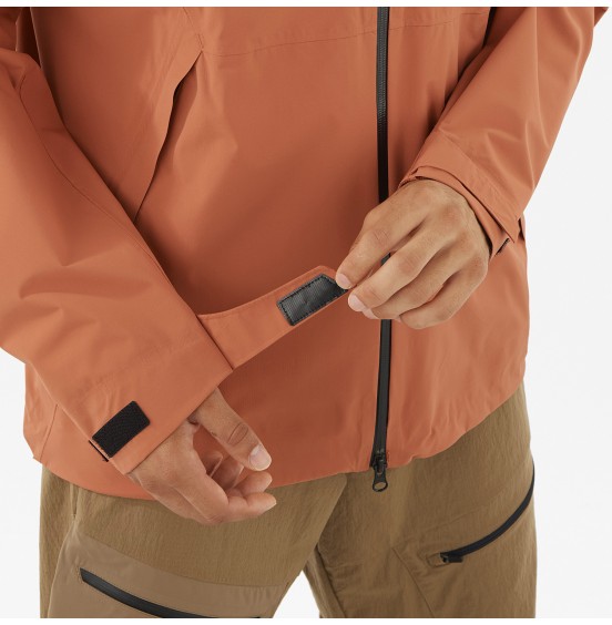 SALOMON ΜΕΜΒΡΑΝΗ APPAREL OUTERPATH 2.5L. WATERPROOF JACKET LC2211500 BAKED CLAY