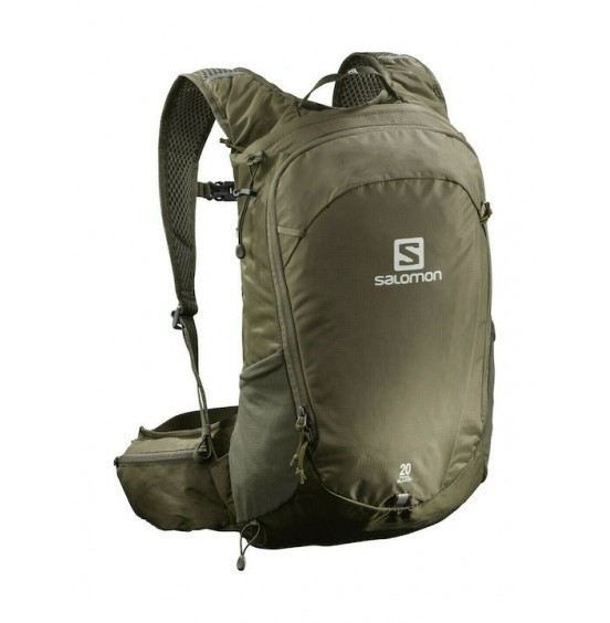 SALOMON TRAILBLAZER 20L UNISEX ΣΑΚΙΔΙΟ ΠΛΑΤΗΣ C15202 MARTINI OLIVE