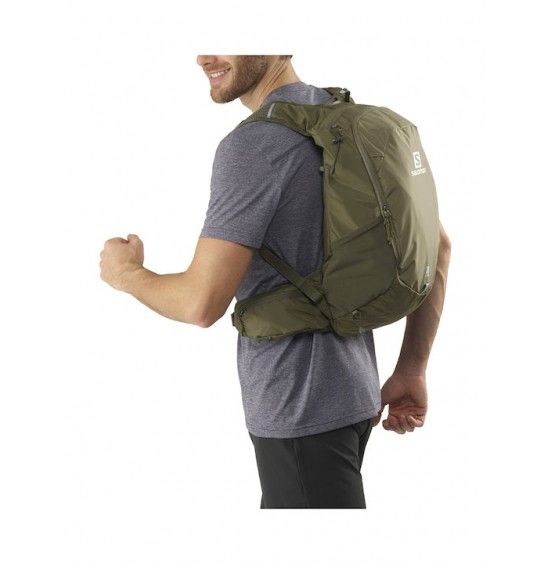 SALOMON TRAILBLAZER 20L UNISEX ΣΑΚΙΔΙΟ ΠΛΑΤΗΣ C15202 MARTINI OLIVE